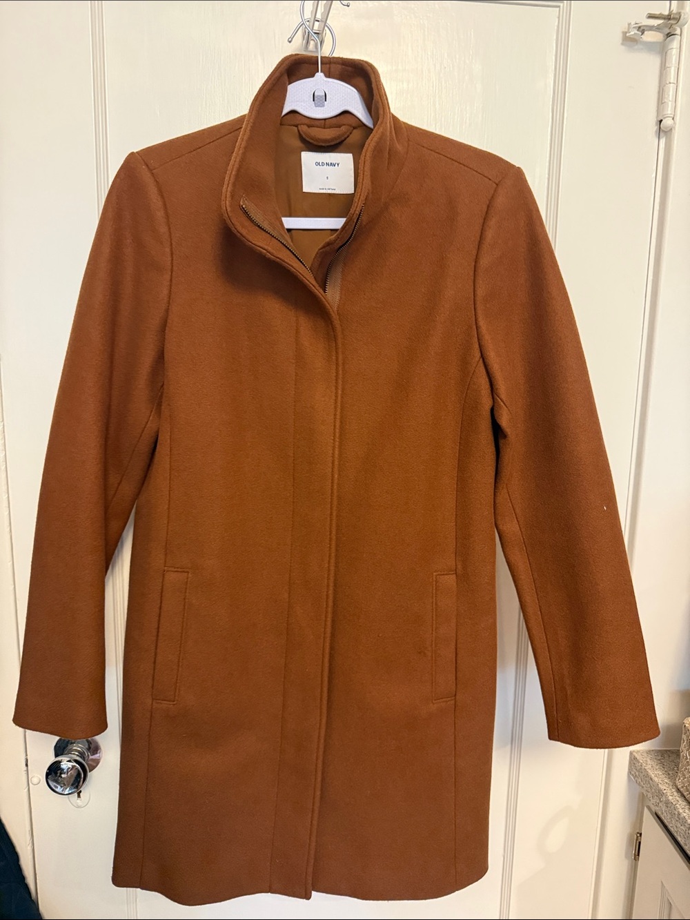 Old Navy Women's Camel/Tan Trench Coat